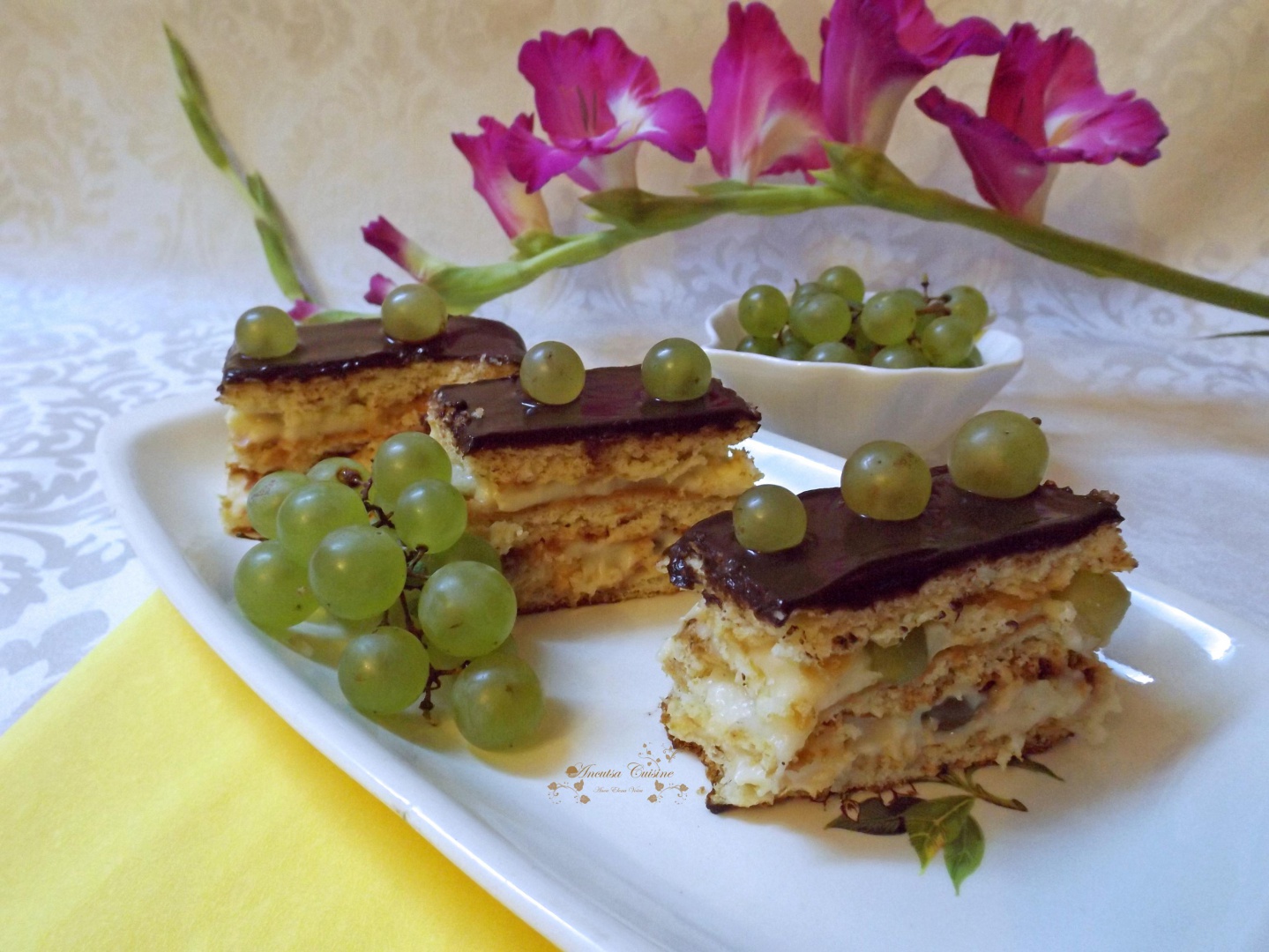 Prajitura cu struguri