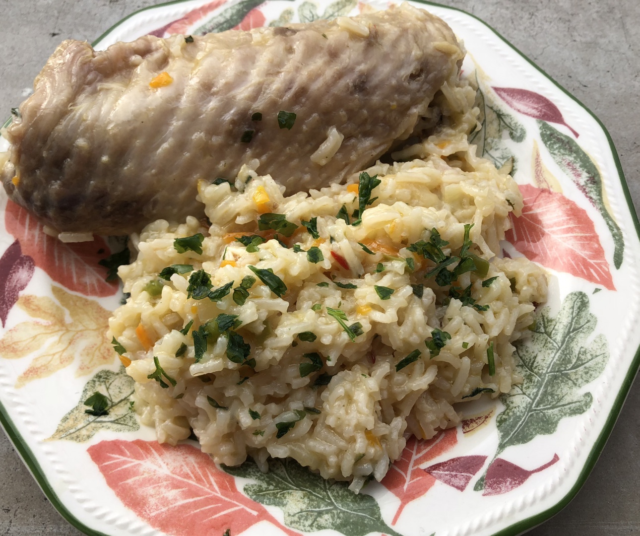 Orez Basmati cu aripi de curcan