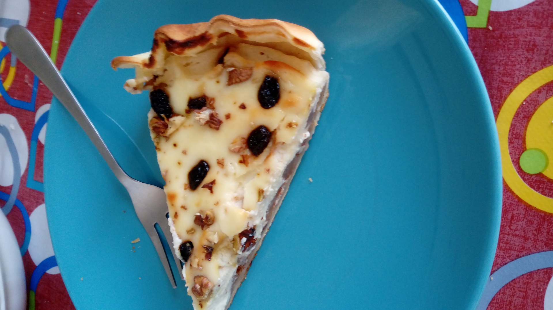 Prajitura cremoasa cu fructe