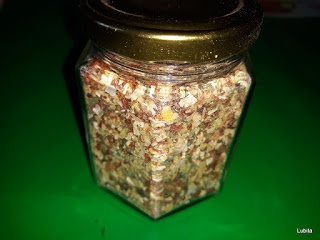 Supa crema de cartofi mov si hrisca