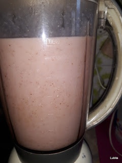 Supa crema de cartofi mov si hrisca