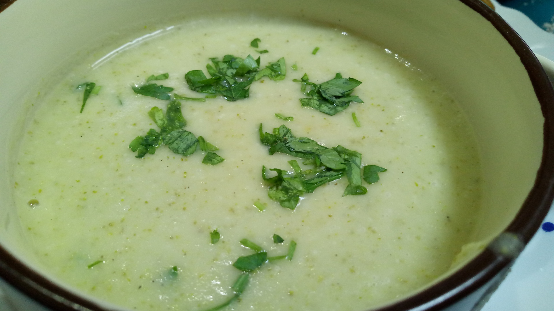 Supa crema de broccoli