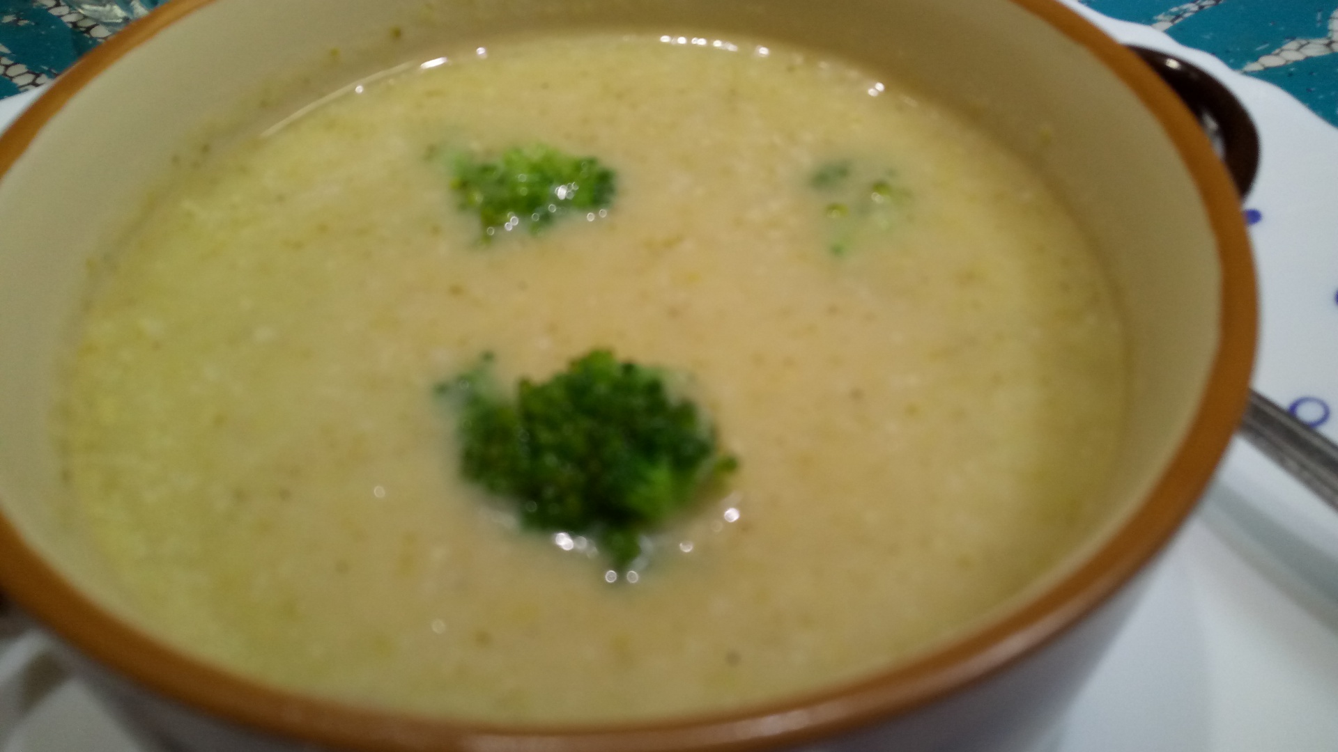 Supa crema de broccoli