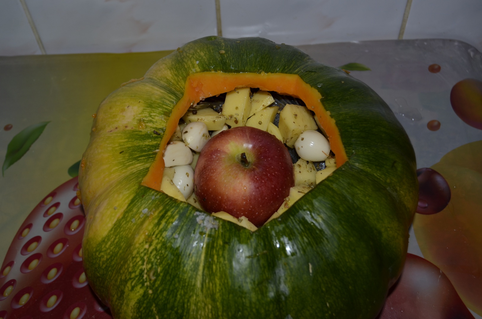 Salau in dovleac placintar