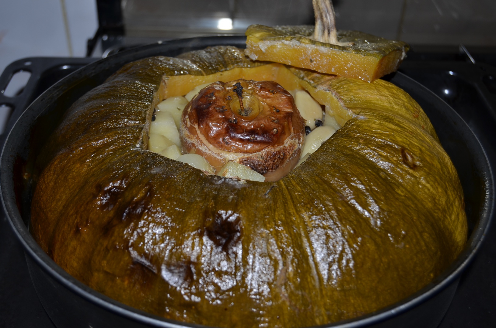 Salau in dovleac placintar