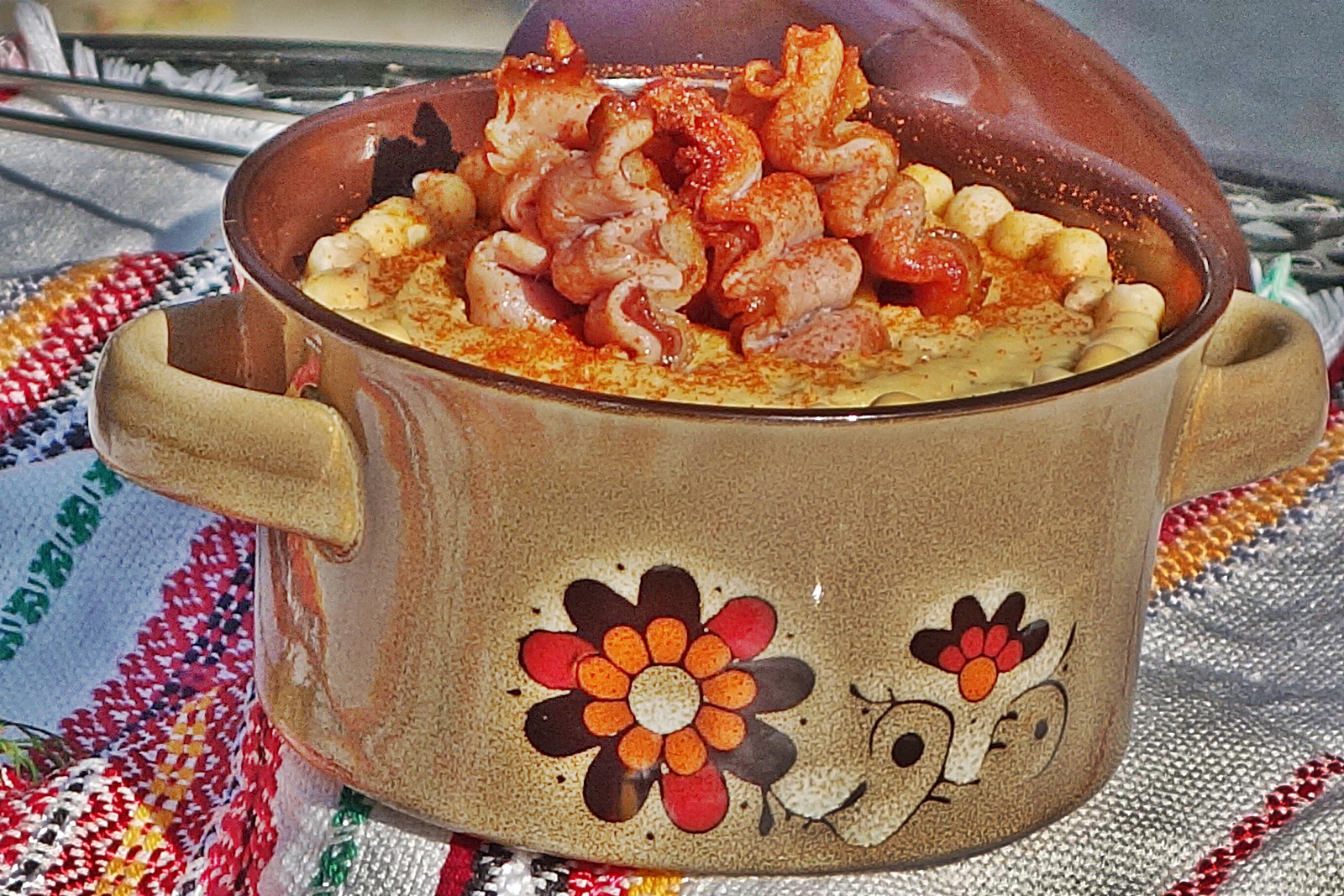 Supa de naut cu jambon afumat