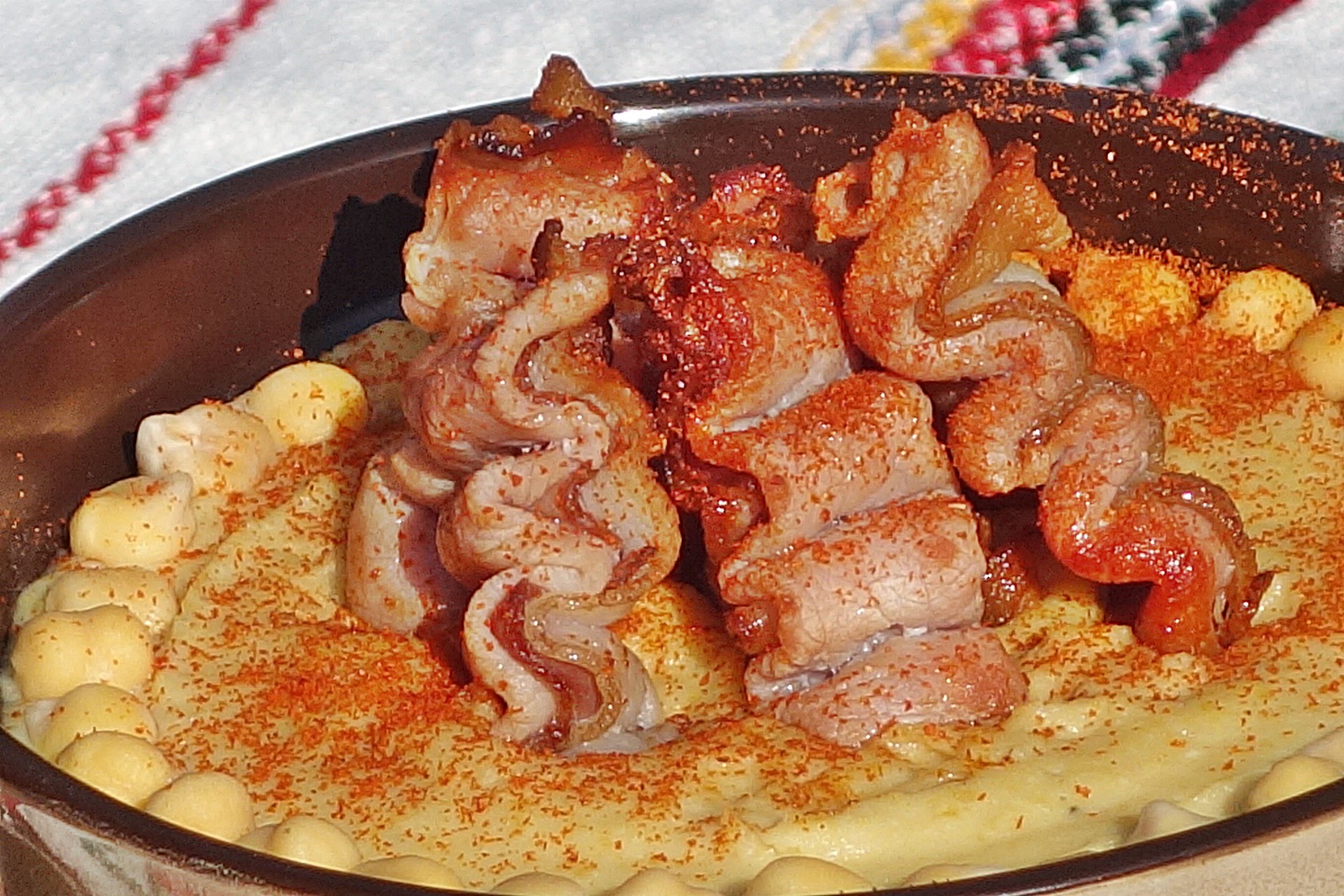 Supa de naut cu jambon afumat