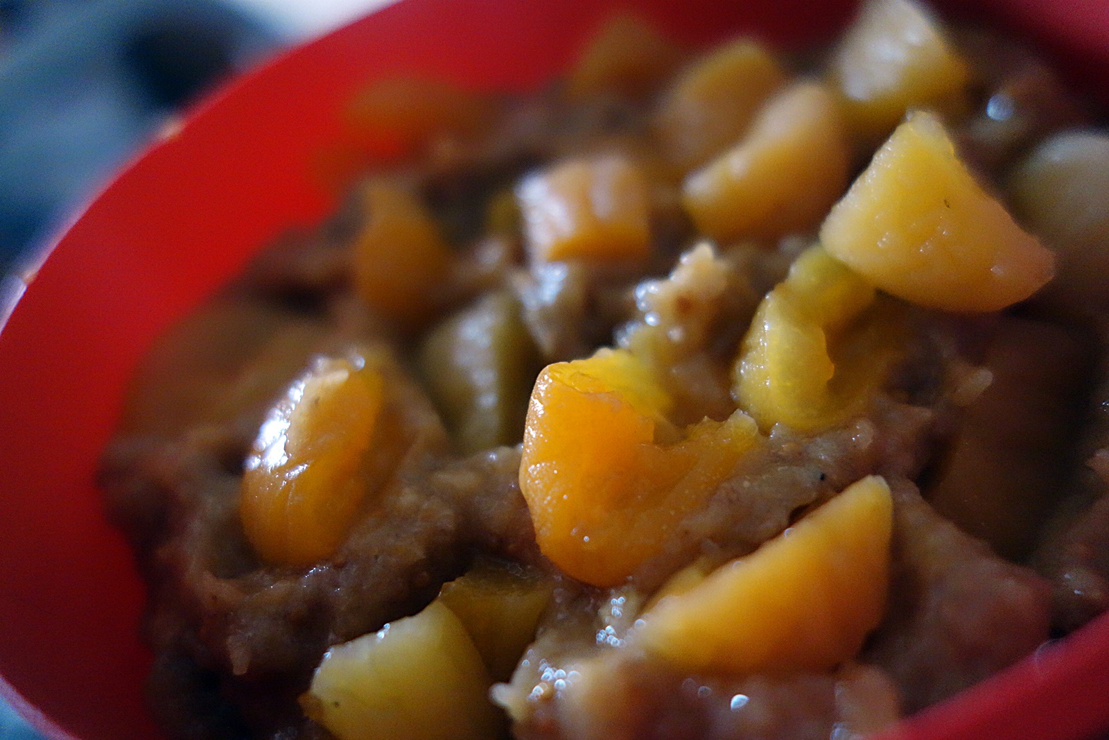 Deliciu cu fructe deshidratate si crusta de nuci