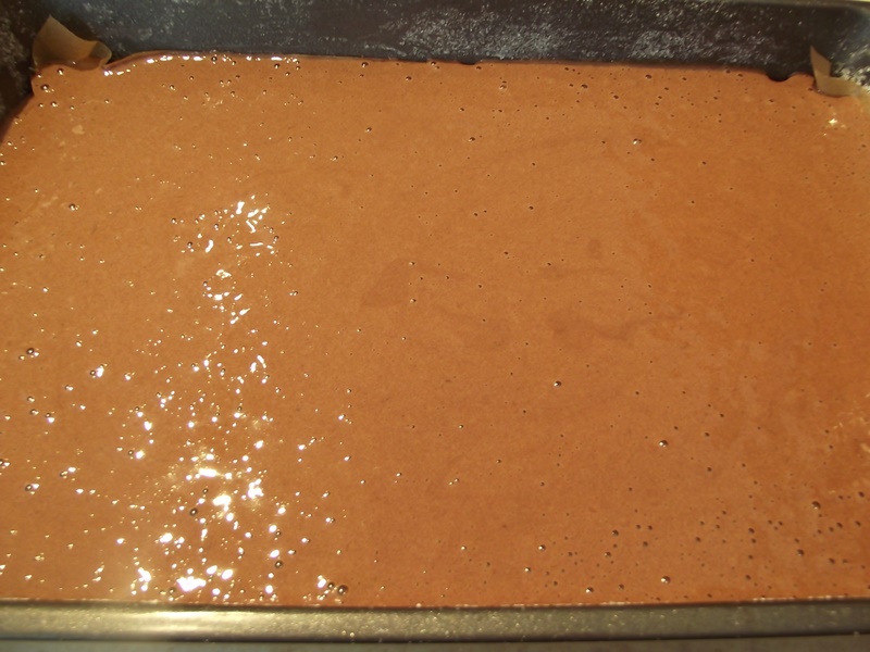 Negresa cu crema de nuci si lapte condensat