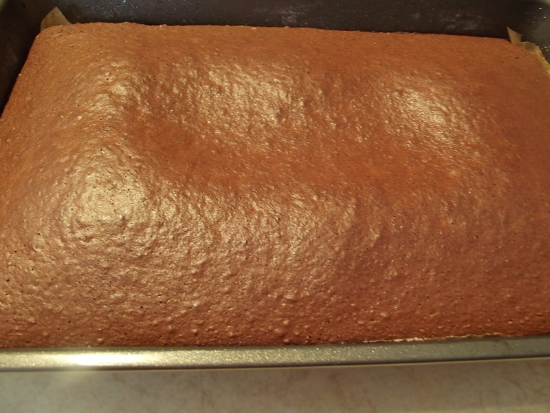 Negresa cu crema de nuci si lapte condensat