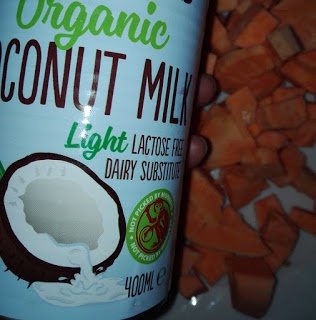 Supa crema de porumb si cartof dulce (vegana)