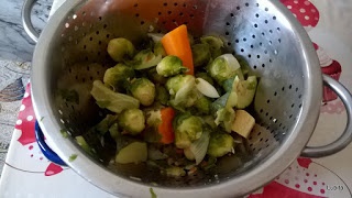 Supa crema cu varza de Bruxelles