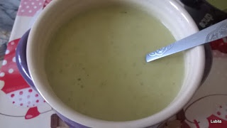 Supa crema cu varza de Bruxelles