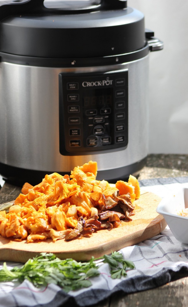 Tocanita de galbiori la Multicooker Crock-Pot Express