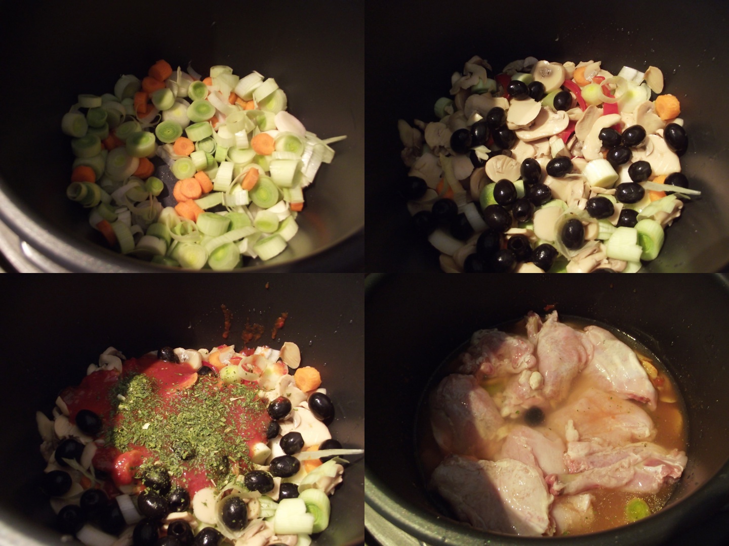 Iepure cu praz si masline la Multicooker Crock-Pot Express cu gatire sub presiune