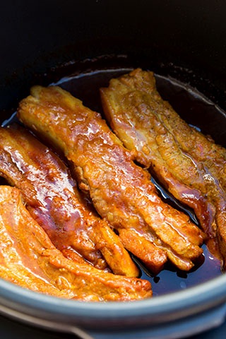 Piept de porc chinezesc la Multicooker Crock-Pot Express