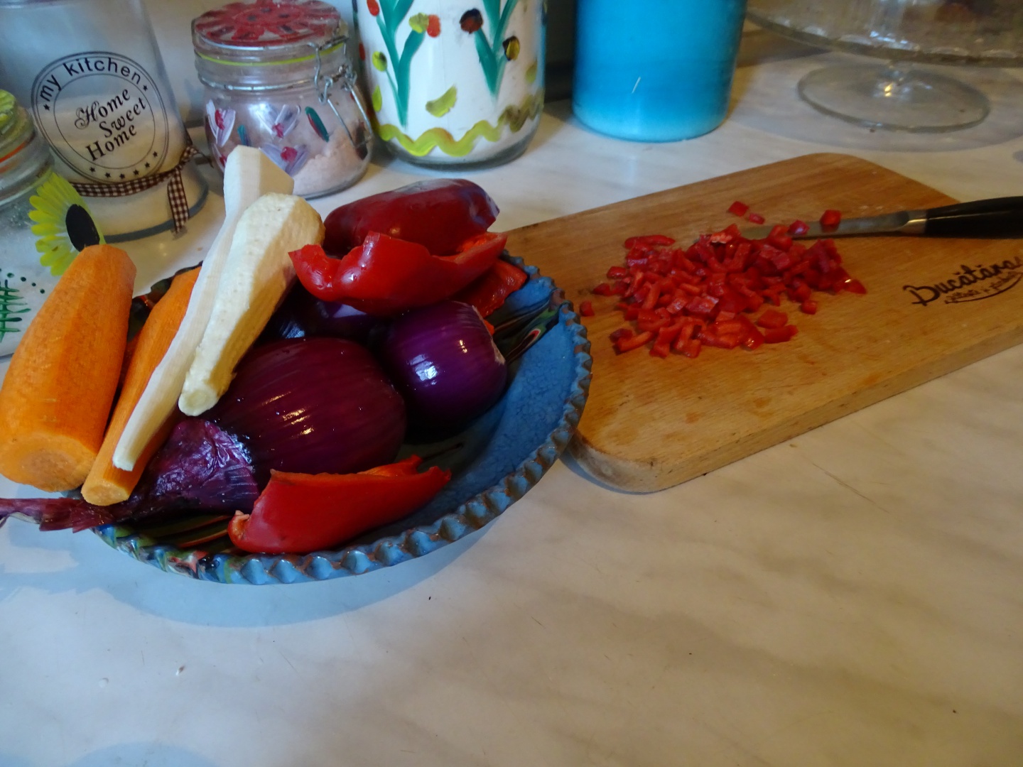 Ciorba cu aroma si culori tomnatice