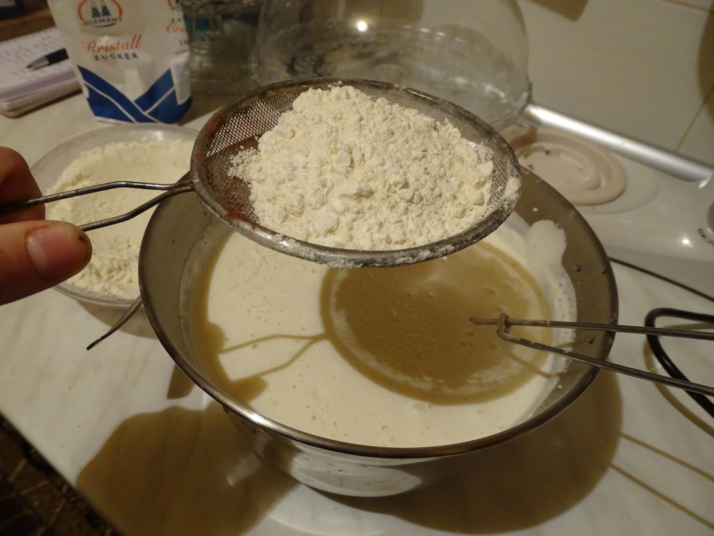 Prajitura cu mere si nuci