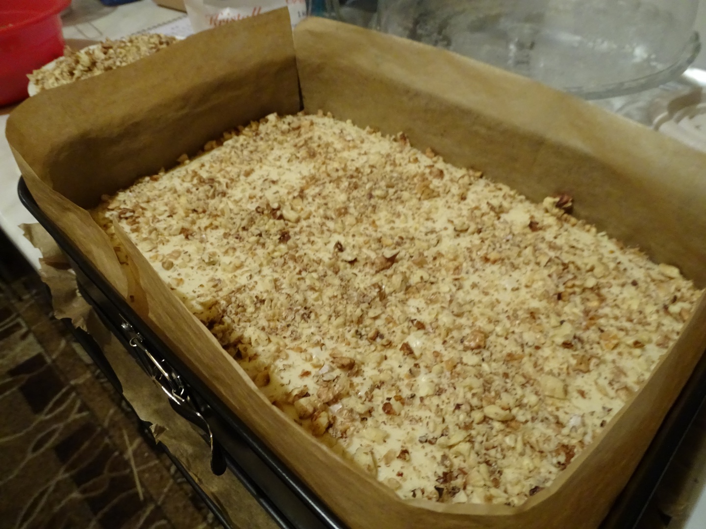 Prajitura cu mere si nuci