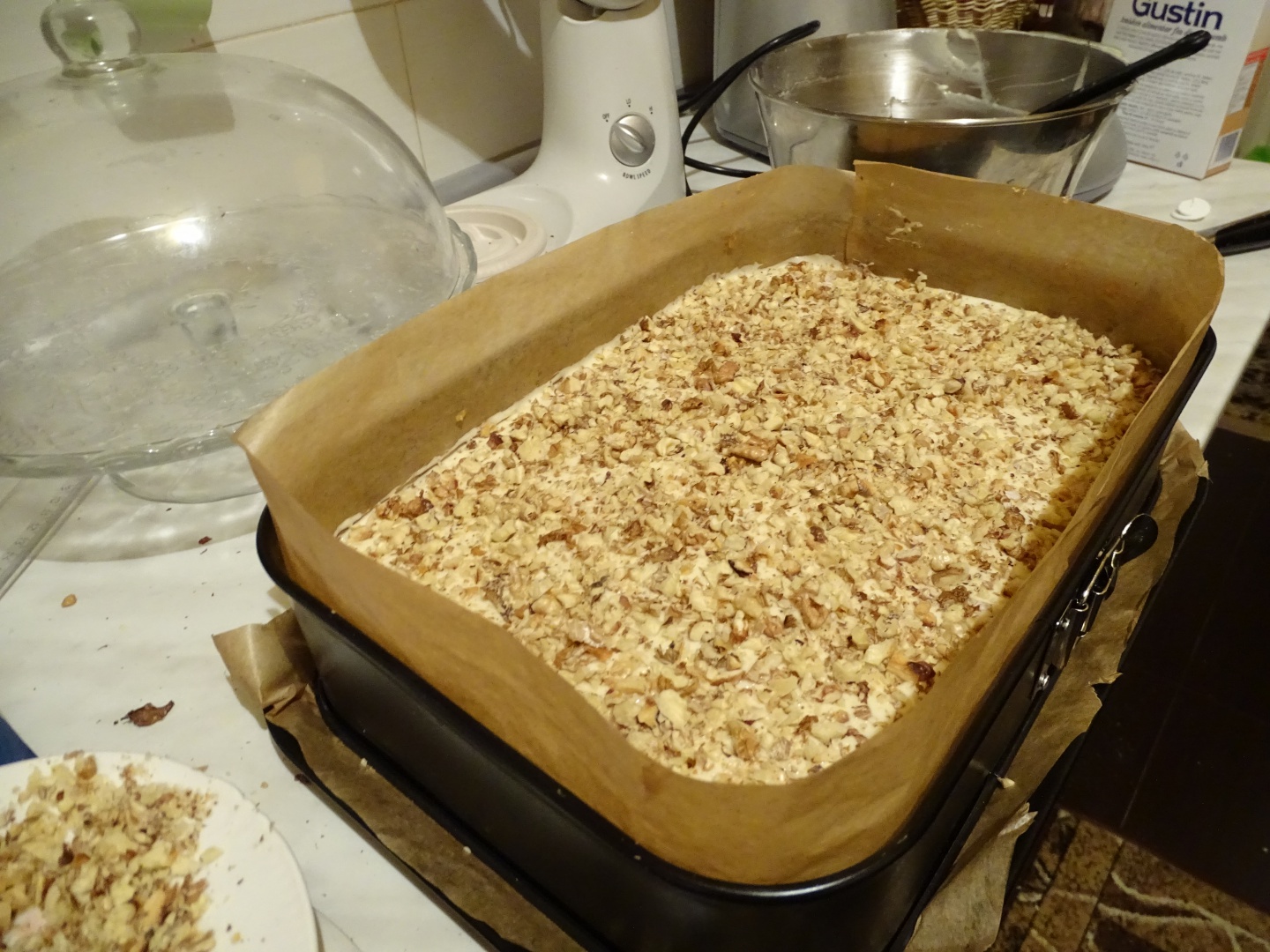 Prajitura cu mere si nuci