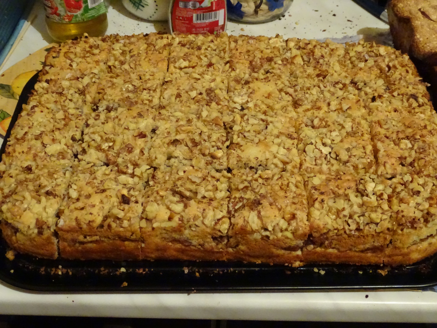 Prajitura cu mere si nuci