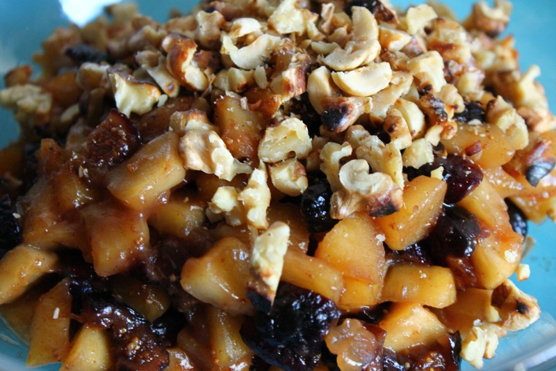 Placinte cu mere, smochine si nuci