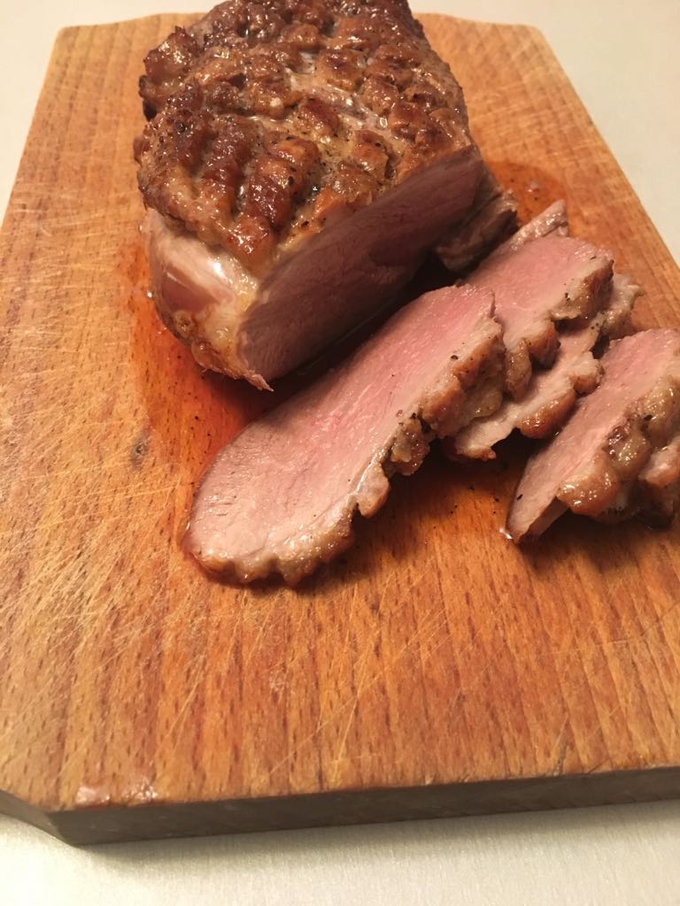 Piept de rata cu garnitura de toamna