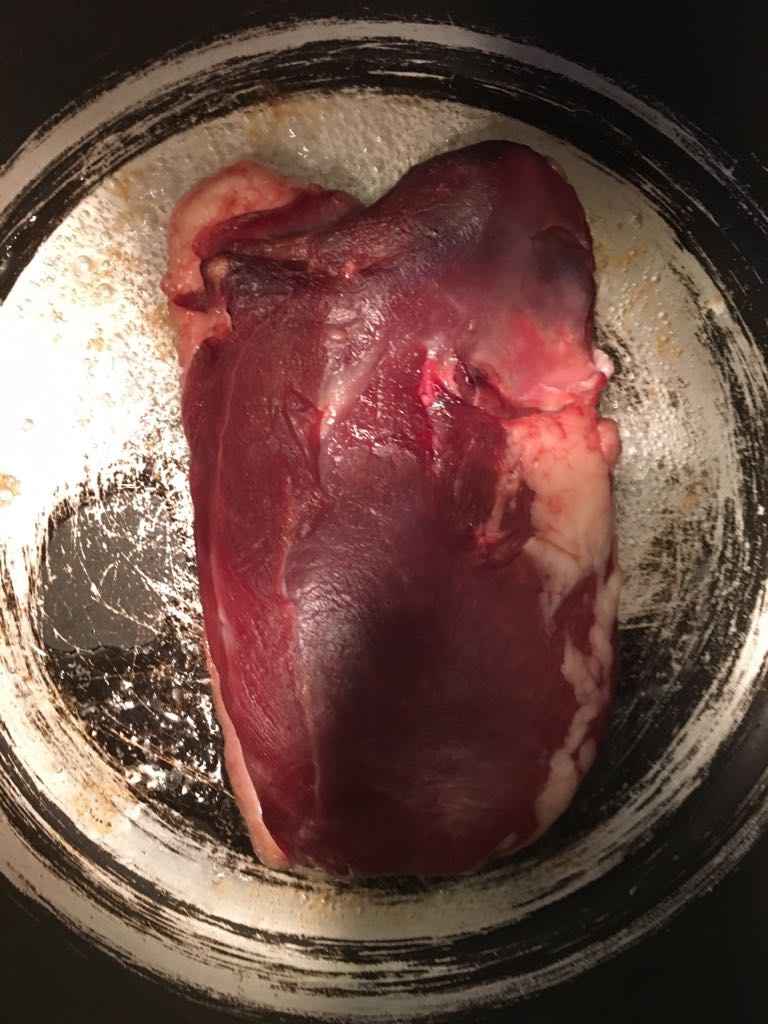 Piept de rata cu garnitura de toamna