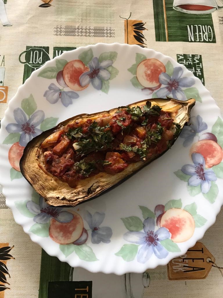 Vinete cu gust de toamna si ifos de imam bayildi