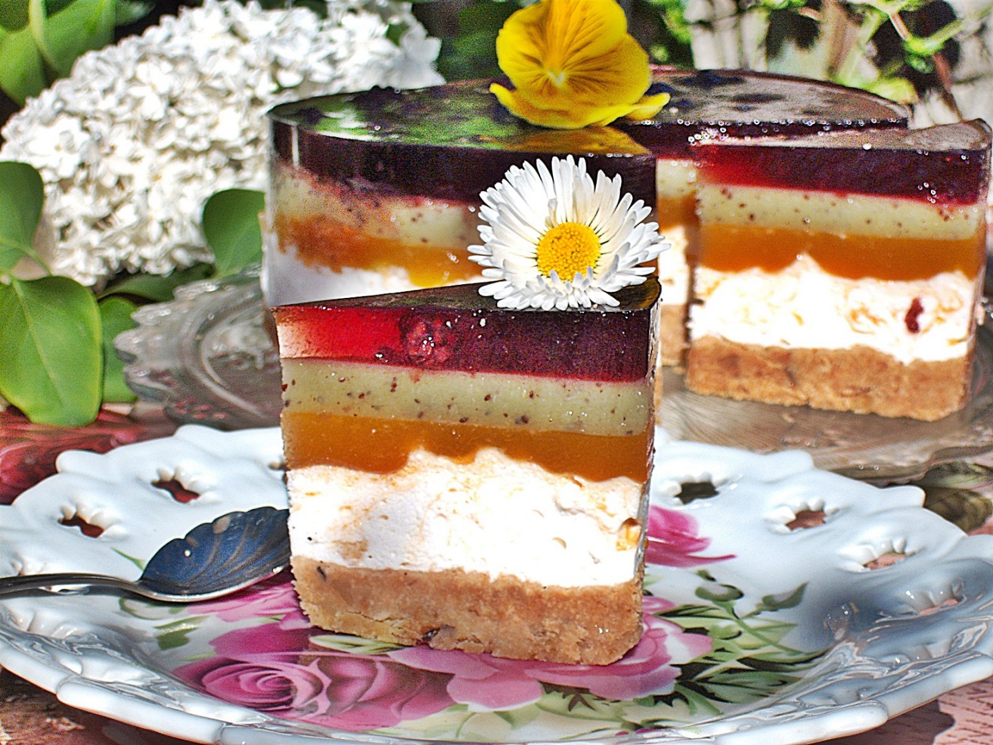 Prajitura cu jeleu de fructe