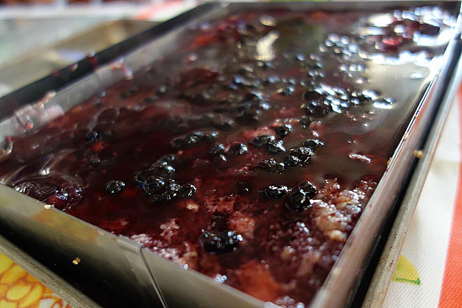 Prajitura cu dulceata de coacaze