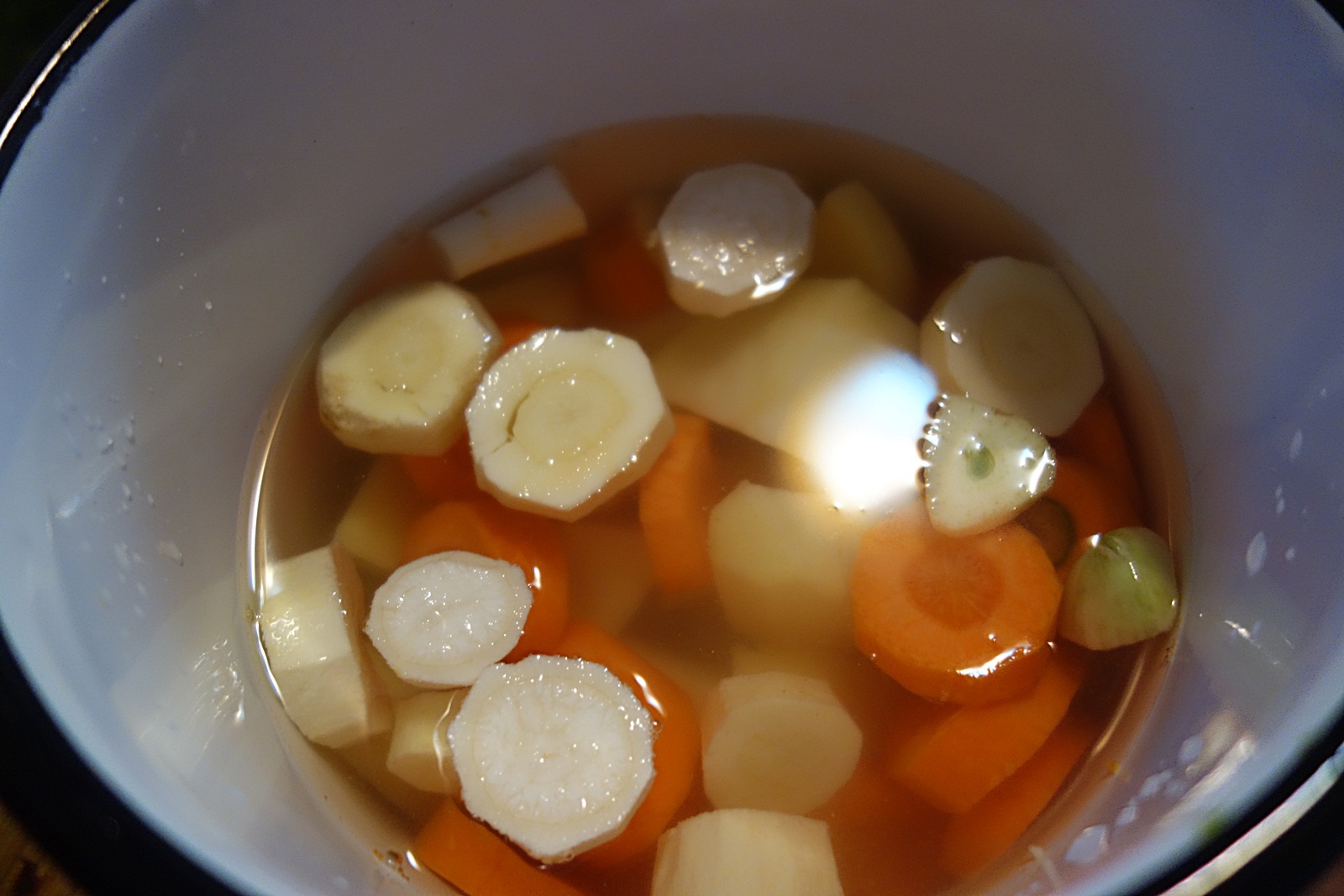 Supa crema de legume si ardei copt