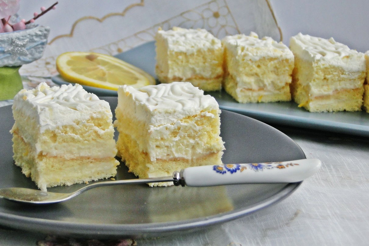 Prajitura cu crema de lamaie. Cel mai fin, aromat si racoritor desert de casa