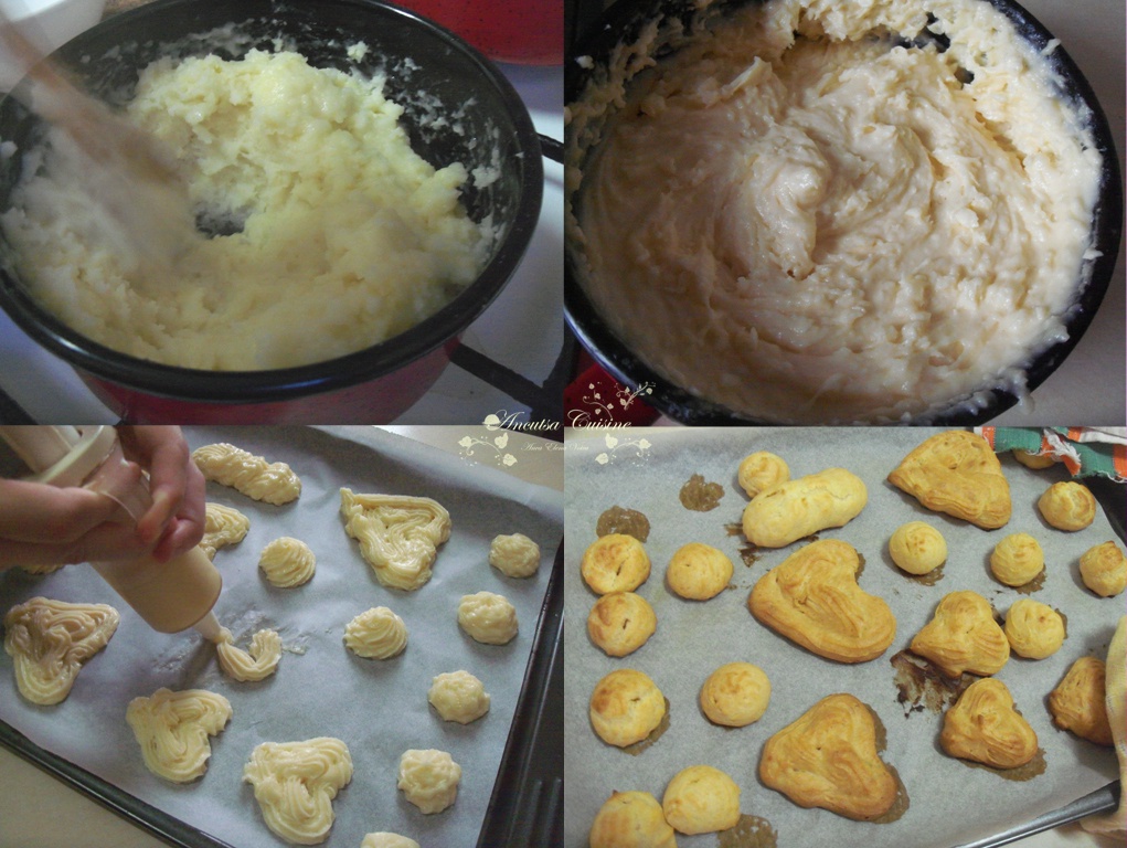 Ecleruri cu vanilie, ciocolata si limeta