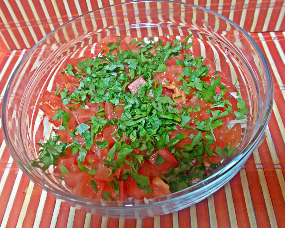 Salata Tabouleh cu conopida