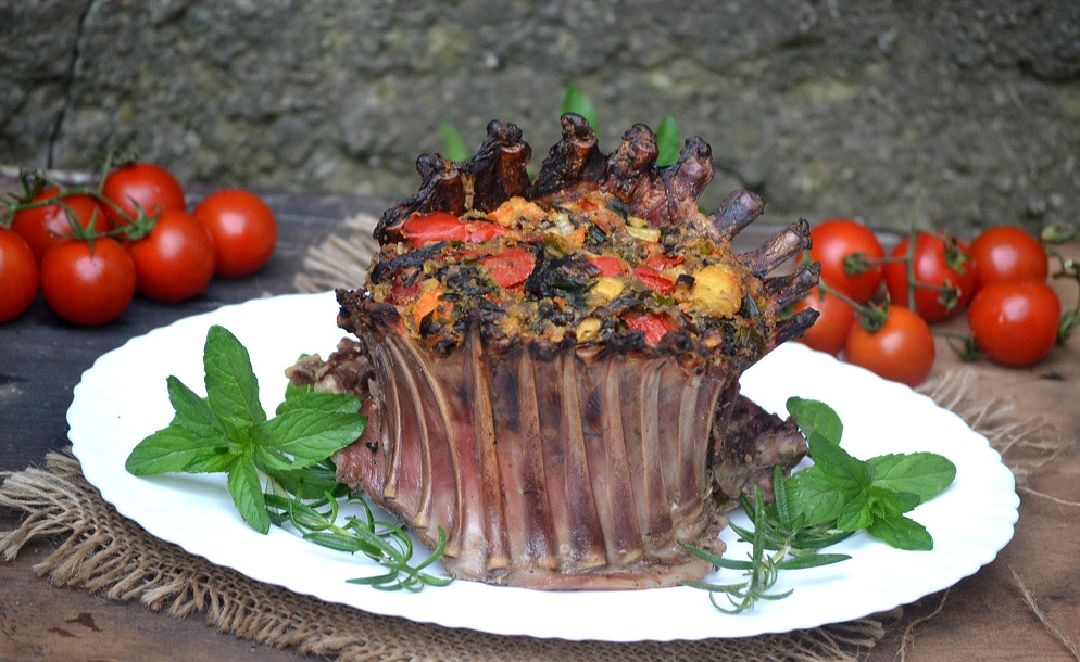 Coronita de miel umpluta