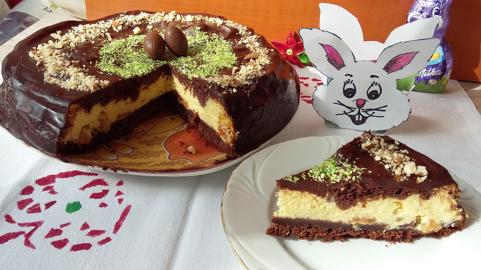 Pasca poloneza cu ciocolata - reteta simpla si delicioasa