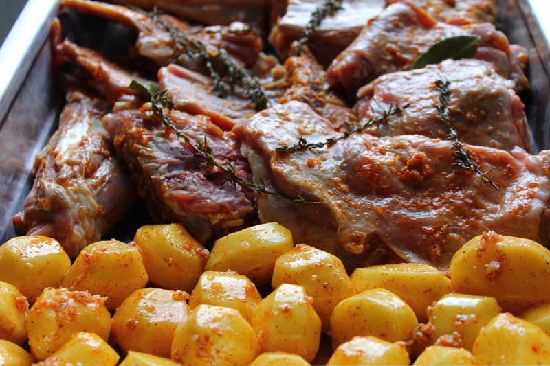 Friptura de miel la cuptor