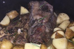 Friptura de miel cu cartofi si ghimbir