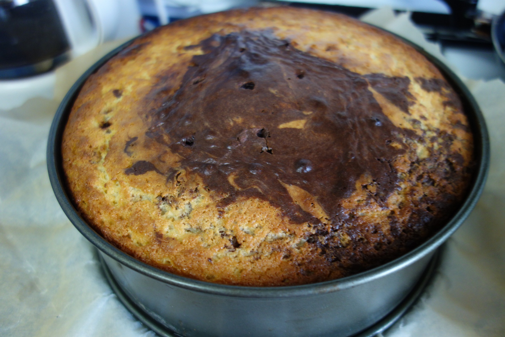 Pasca marmorata (fara aluat)