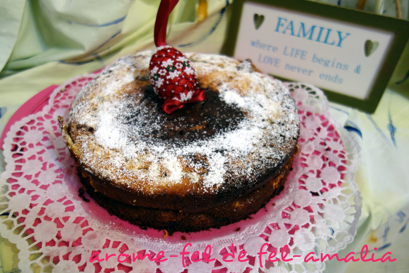 Pasca marmorata (fara aluat)