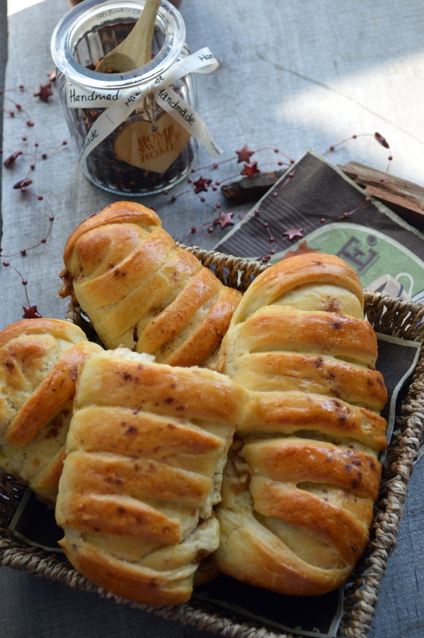 Pariziene cu mere si nuci