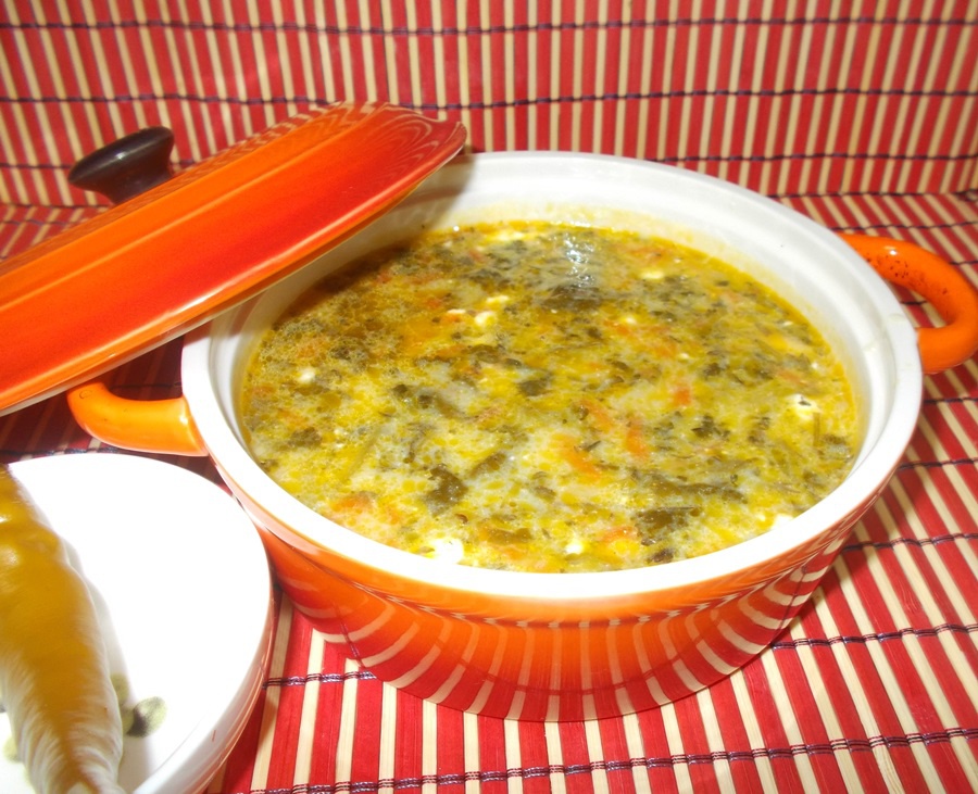 Ciorba de urzici cu smantana