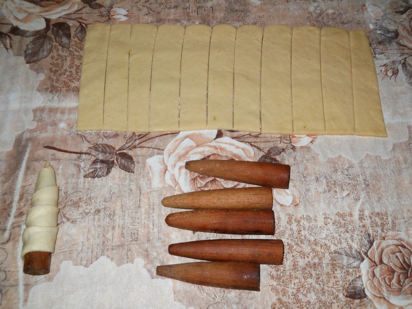 Rulouri cu crema de naut