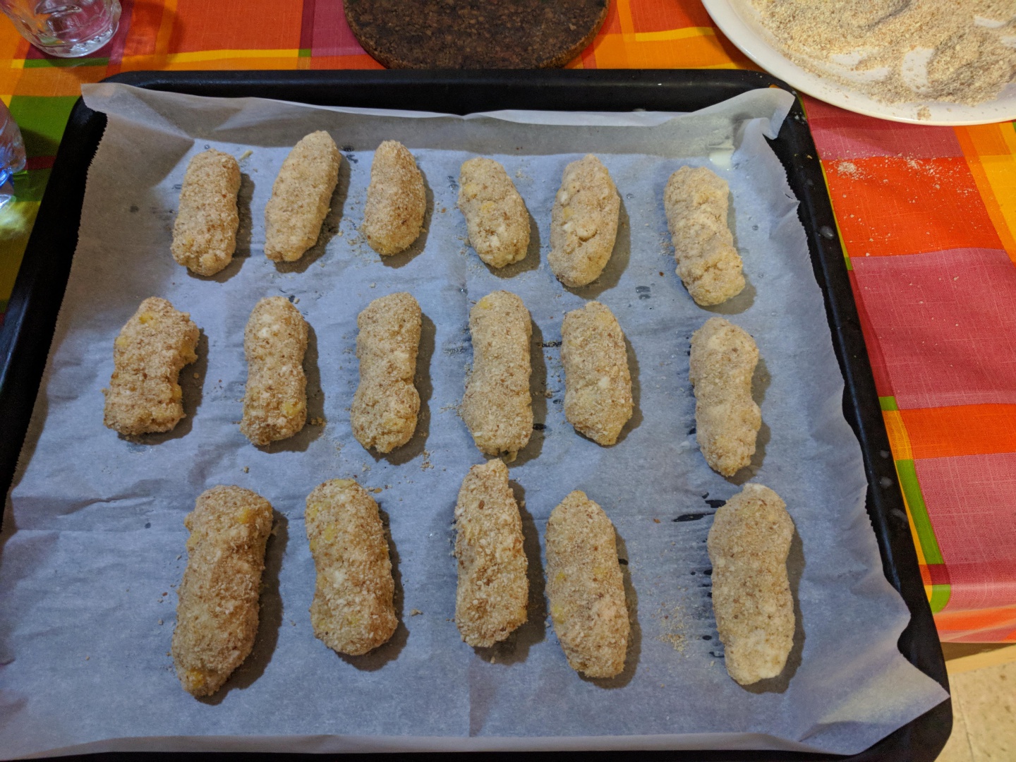 Batoane de porumb cu branza