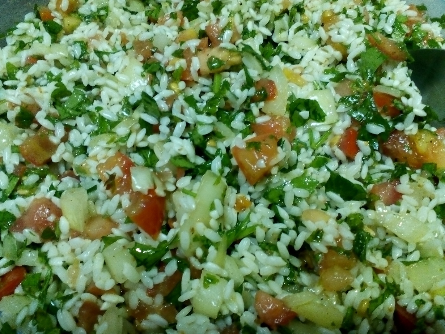 Sarmalute in foi de vita cu orez si legume yalangi (arabesti)