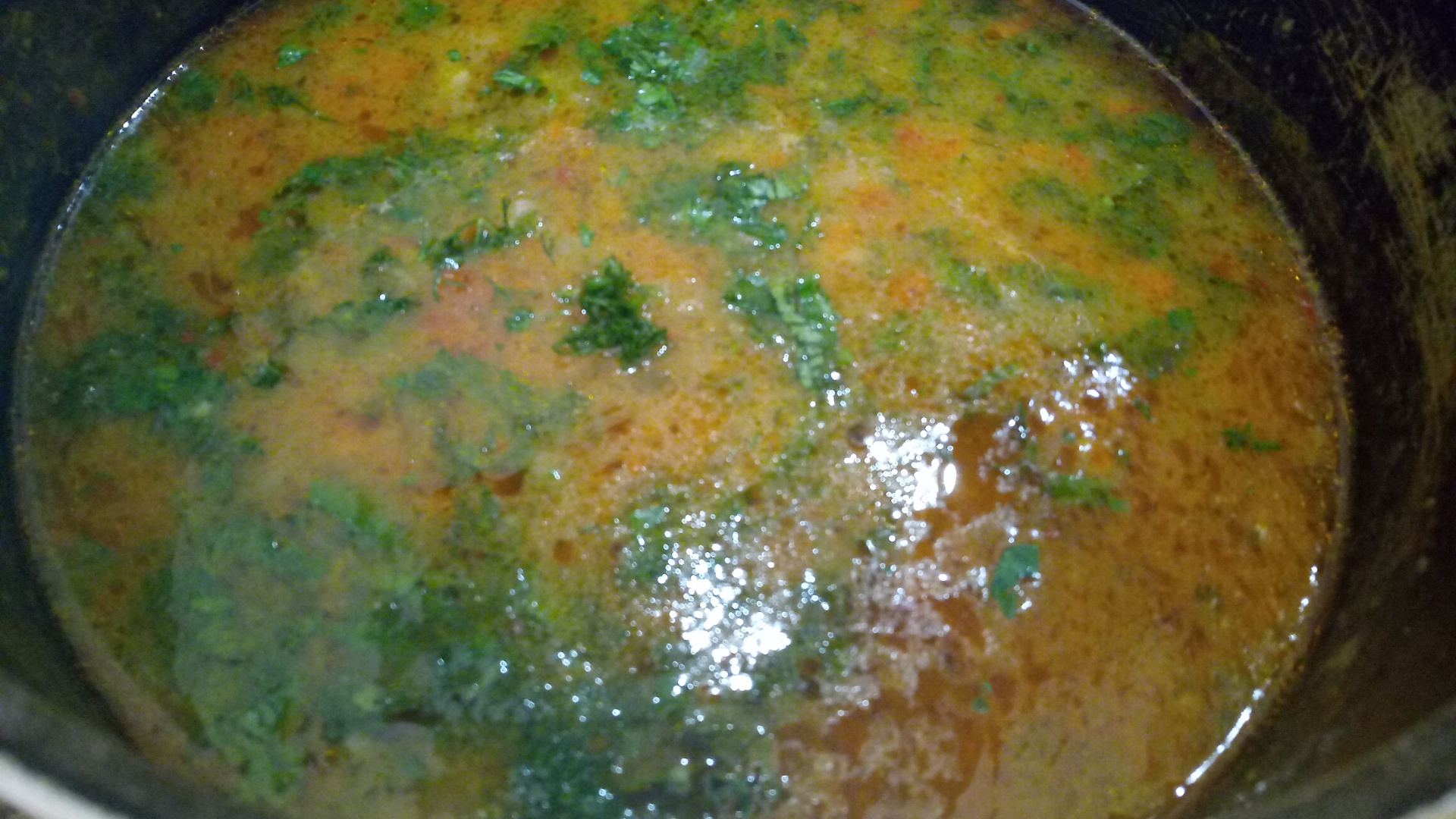 Ciorba de legume si ciuperci proaspete