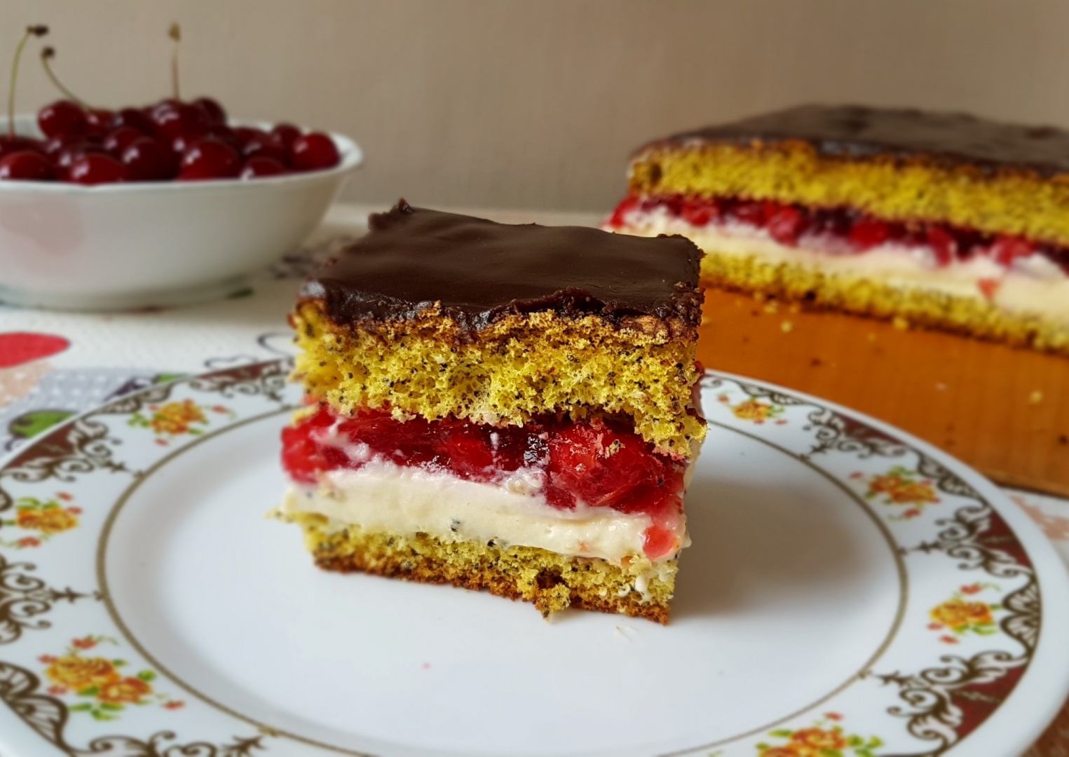 Prajitura Fantezie cu visine