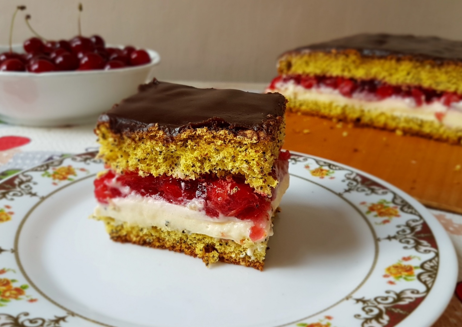 Prajitura Fantezie cu visine