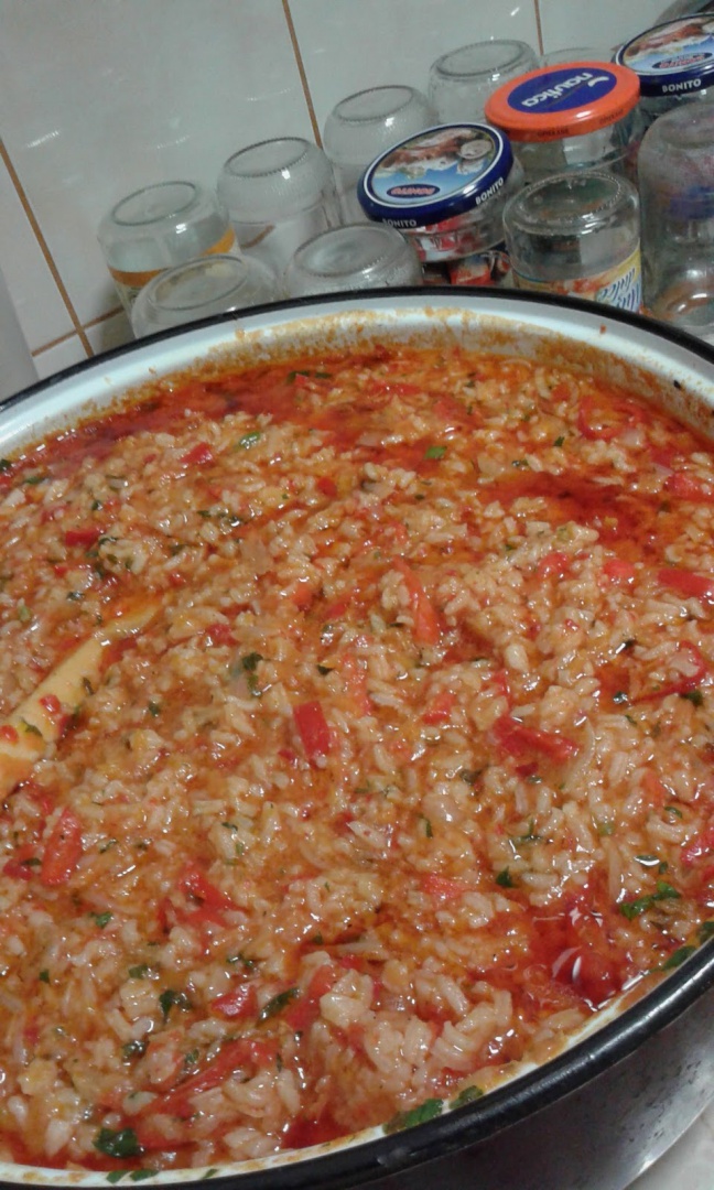 Tocana de legume cu orez pentru iarna